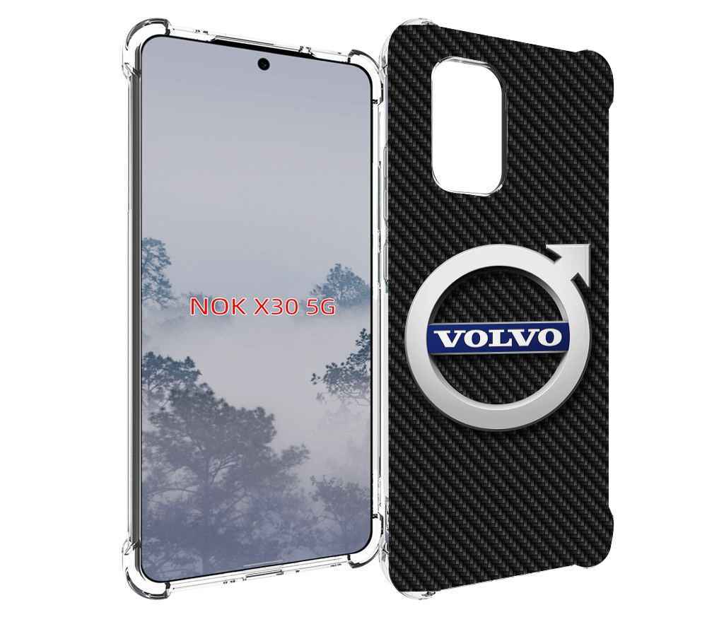 

Чехол MyPads вольво volvo 3 для Nokia X30 5G, Tocco