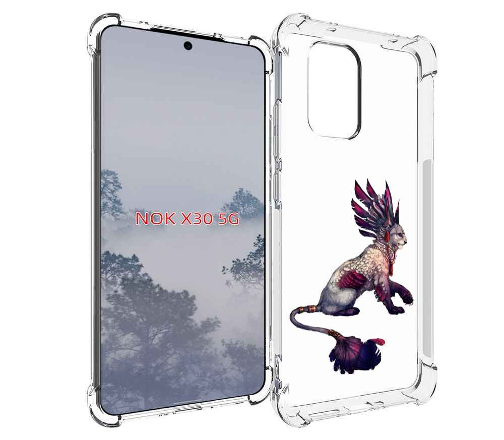 

Чехол MyPads волшебная-пума для Nokia X30 5G, Tocco