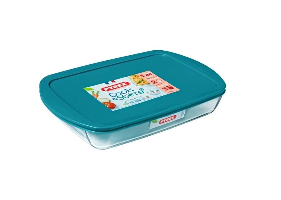 фото Форма для запекания pyrex cook & store 4,5 л 40 x27 x7 см