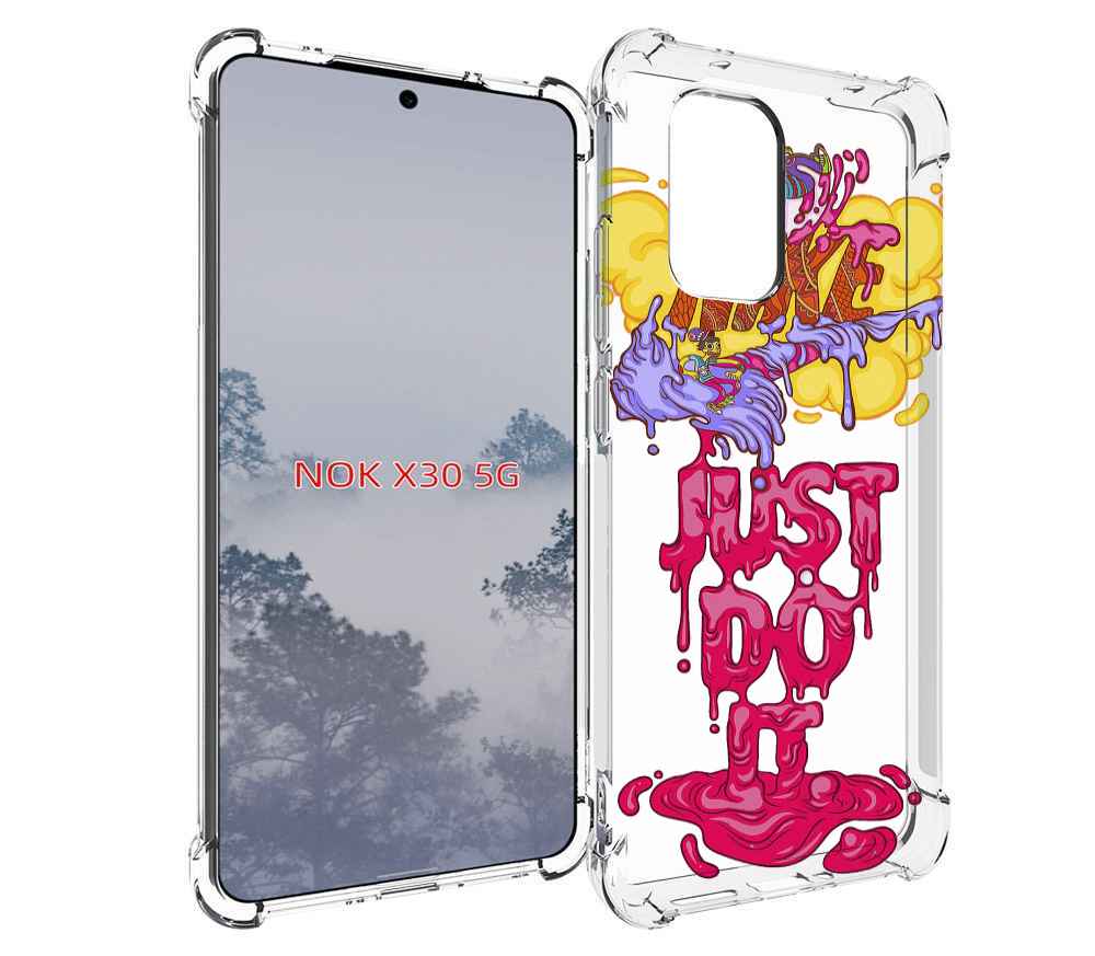 

Чехол MyPads вкусный найк для Nokia X30 5G, Tocco