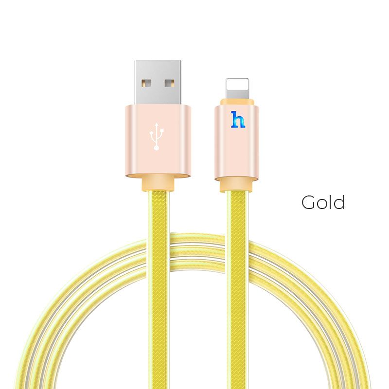 

Кабель usb - usb Hoco 1 м золотистый