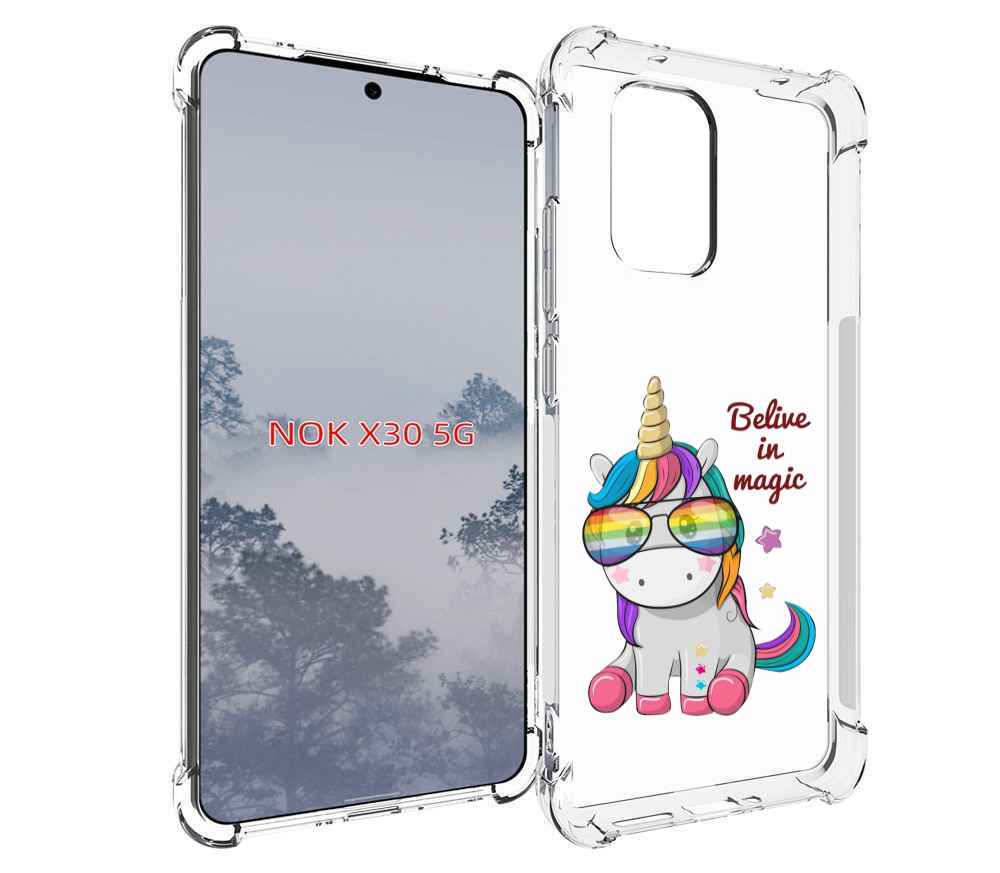 

Чехол MyPads верю-в-магию детский для Nokia X30 5G, Tocco