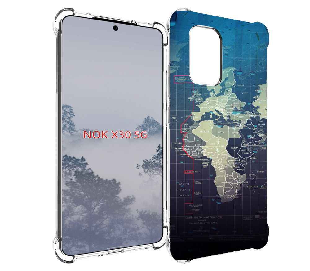 Чехол MyPads бункер-анклава для Nokia X30 5G