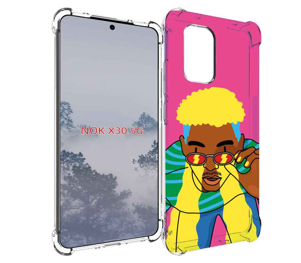 

Чехол MyPads бразилец для Nokia X30 5G, Tocco