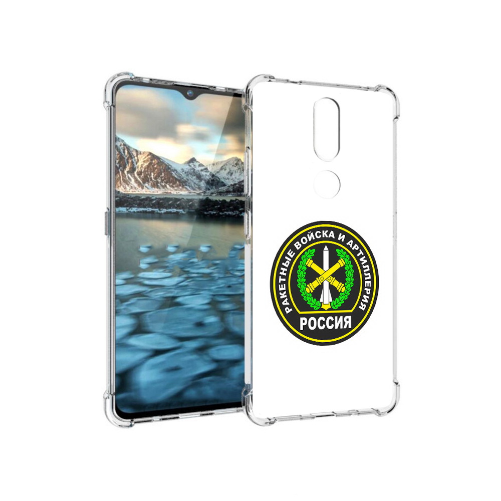 

Чехол MyPads Tocco для Nokia 2.4 артиллерия (PT227049.107.225), Прозрачный, Tocco