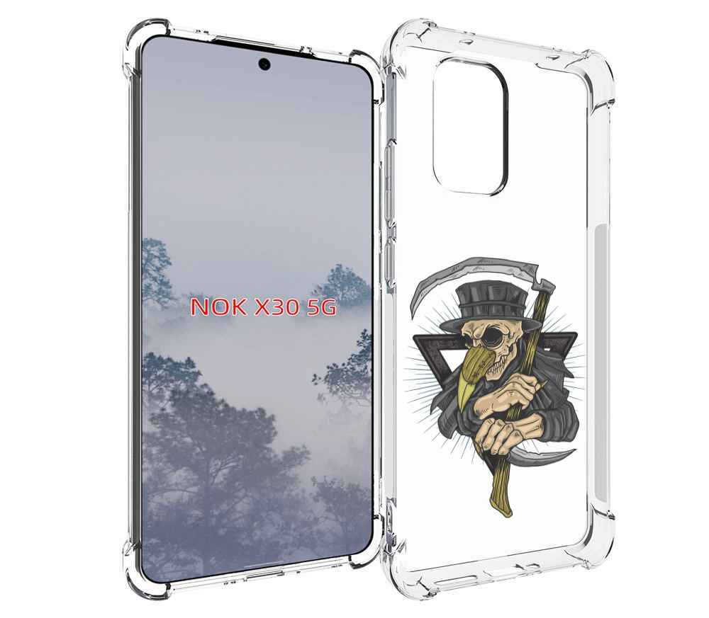 

Чехол MyPads борец-с-чумой для Nokia X30 5G, Tocco