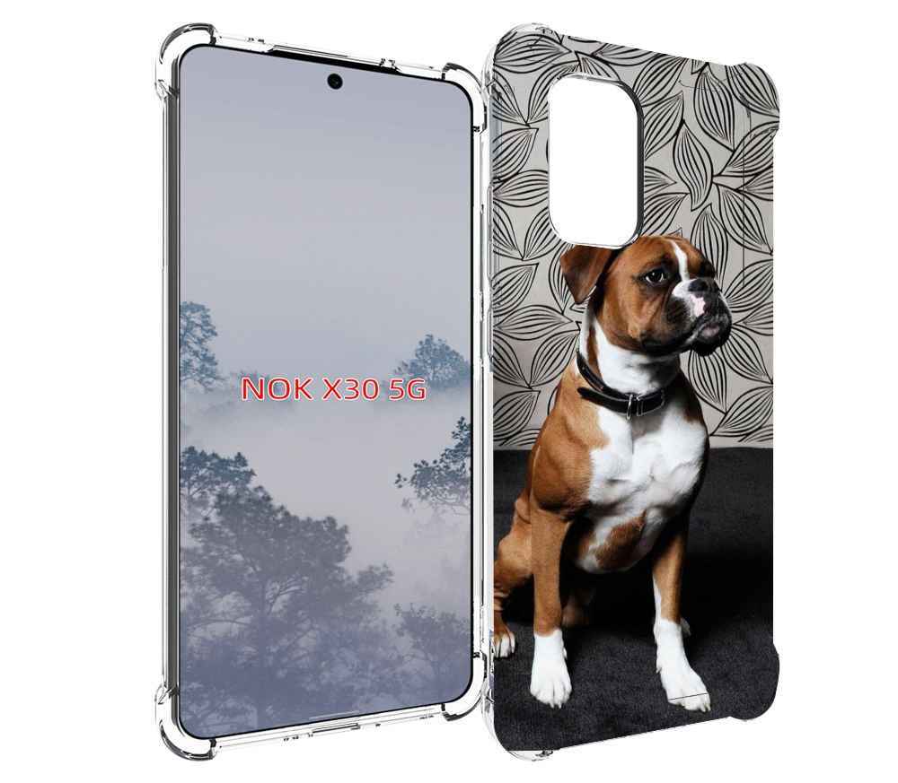 

Чехол MyPads боксер собака для Nokia X30 5G, Tocco