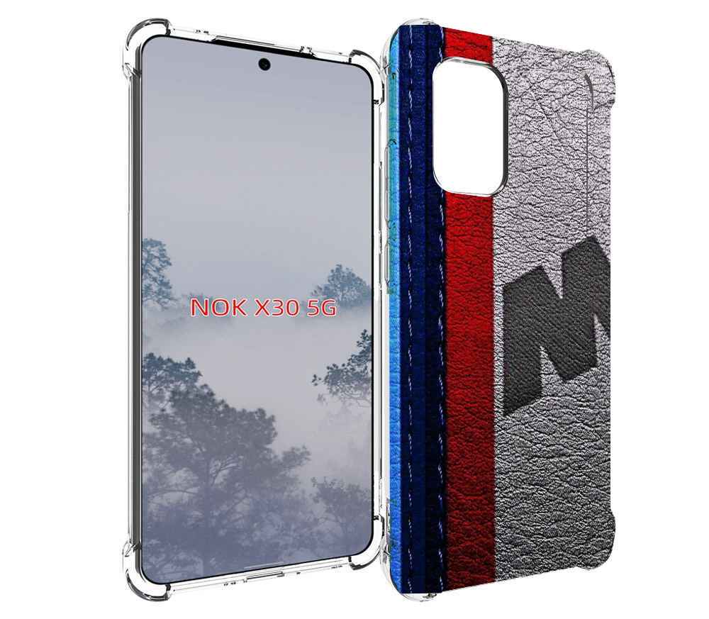 

Чехол MyPads бмв М мужской для Nokia X30 5G, Tocco