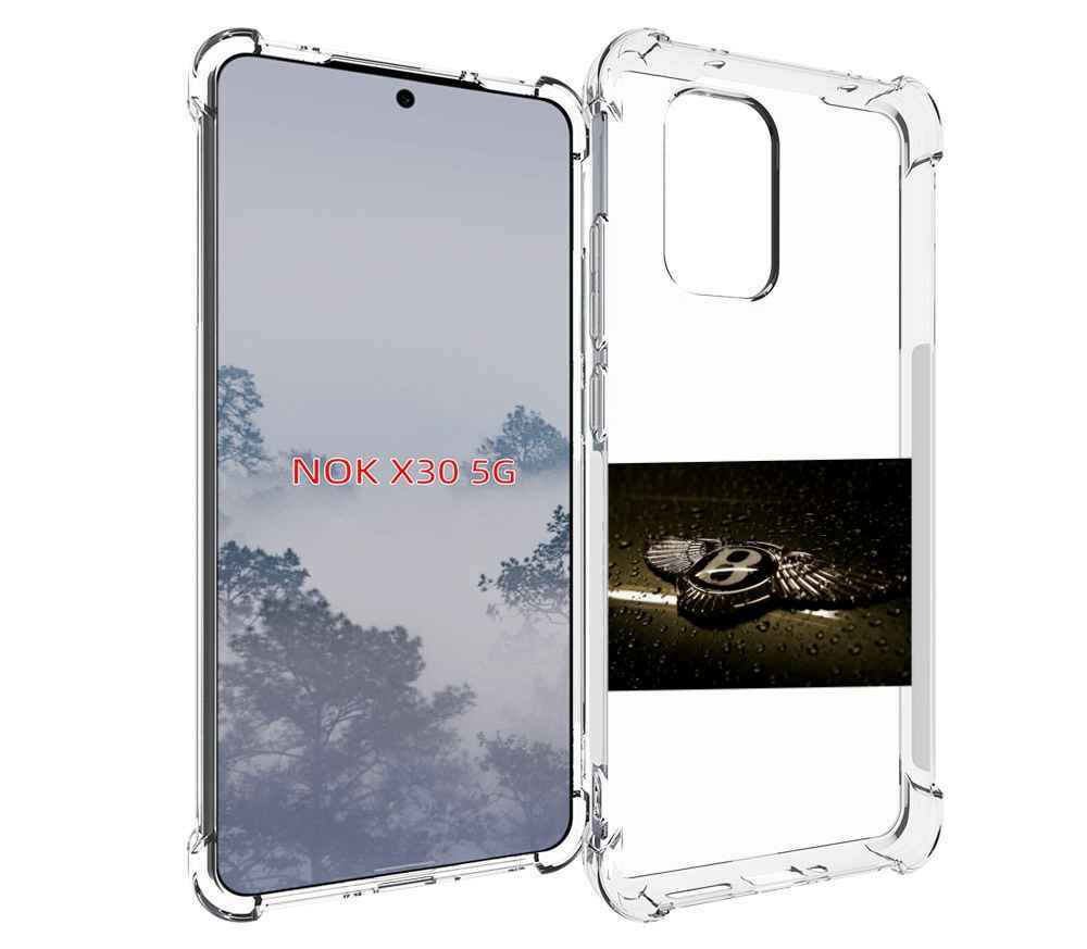 

Чехол MyPads бентли bentley 2 мужской для Nokia X30 5G, Tocco