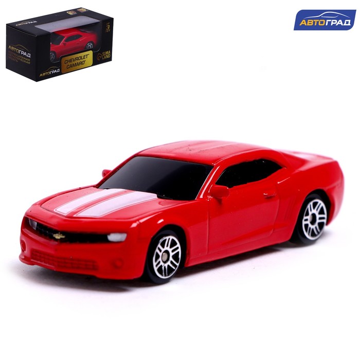 

Машина металлическая Автоград CHEVROLET CAMARO, 1:64, красный 3098591, Разноцветный, 3098591-1