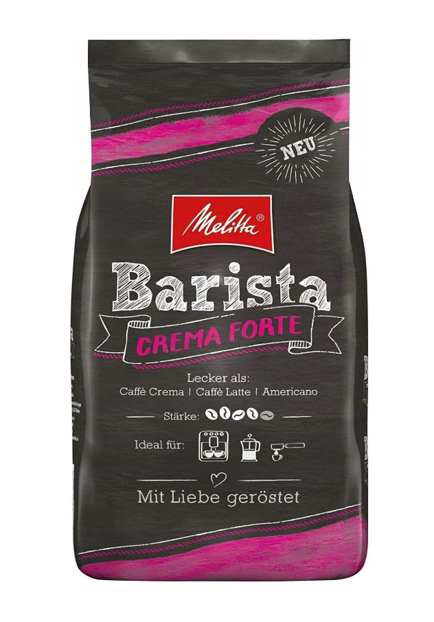 Кофе в зернах Melitta Barista Crema Forte, 1000 г
