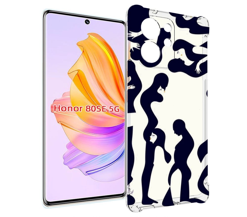 

Чехол MyPads схема-пар для Honor 80 SE, Прозрачный, Tocco