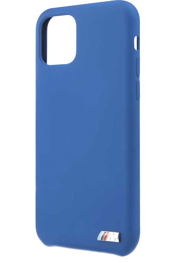 фото Чехол bmw silicon case, для apple iphone 11 pro, синий nobrand