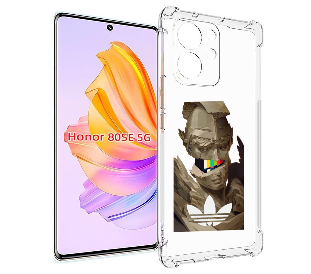 

Чехол MyPads статуя-адидас для Honor 80 SE, Прозрачный, Tocco