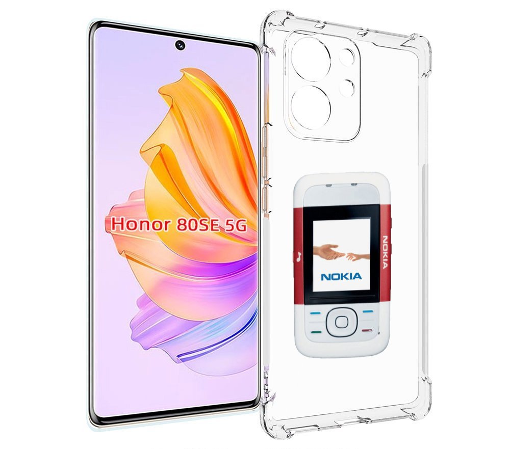

Чехол MyPads старая нокия для Honor 80 SE, Прозрачный, Tocco