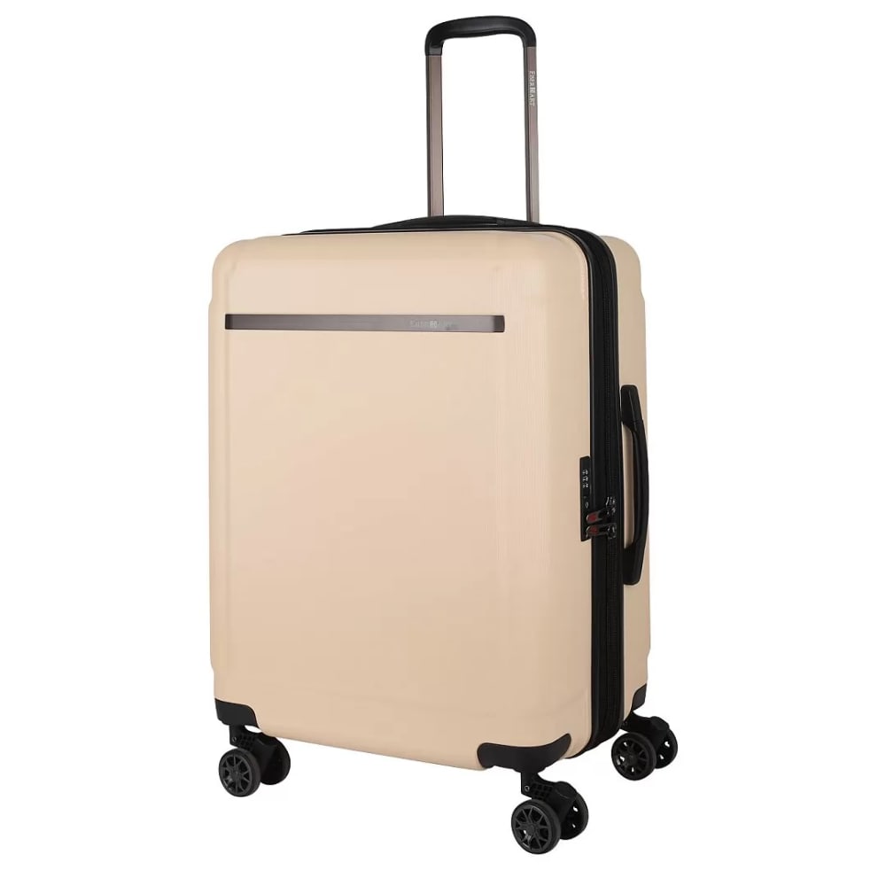 

Чемодан унисекс Eberhart Craft бежевый, 67x47x26 см, Craft