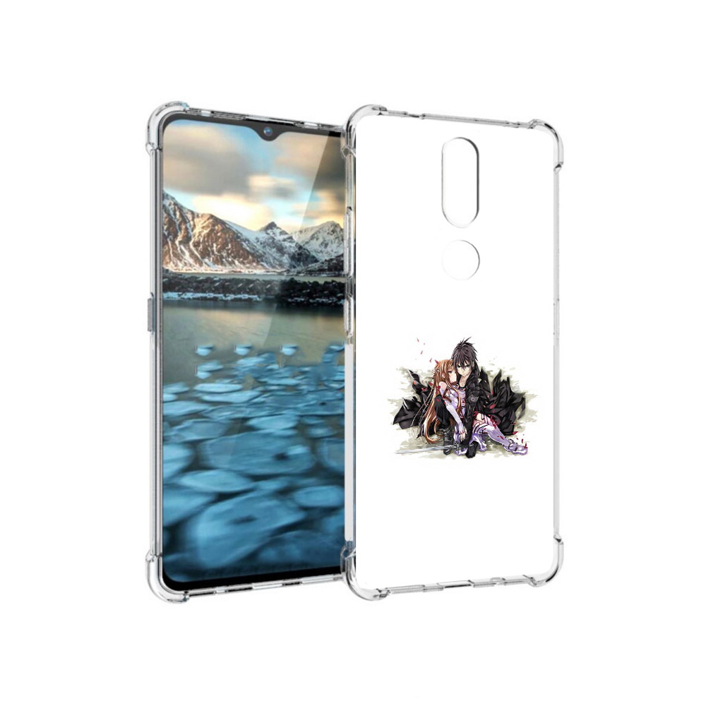 

Чехол MyPads Tocco для Nokia 2.4 аниме асуна (PT227049.107.222), Прозрачный, Tocco