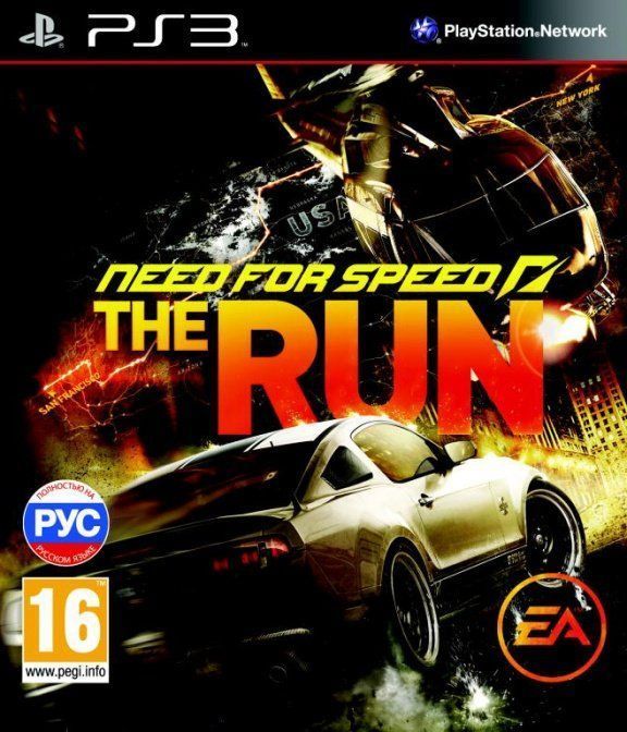 фото Игра need for speed the run русская версия (ps3) ea