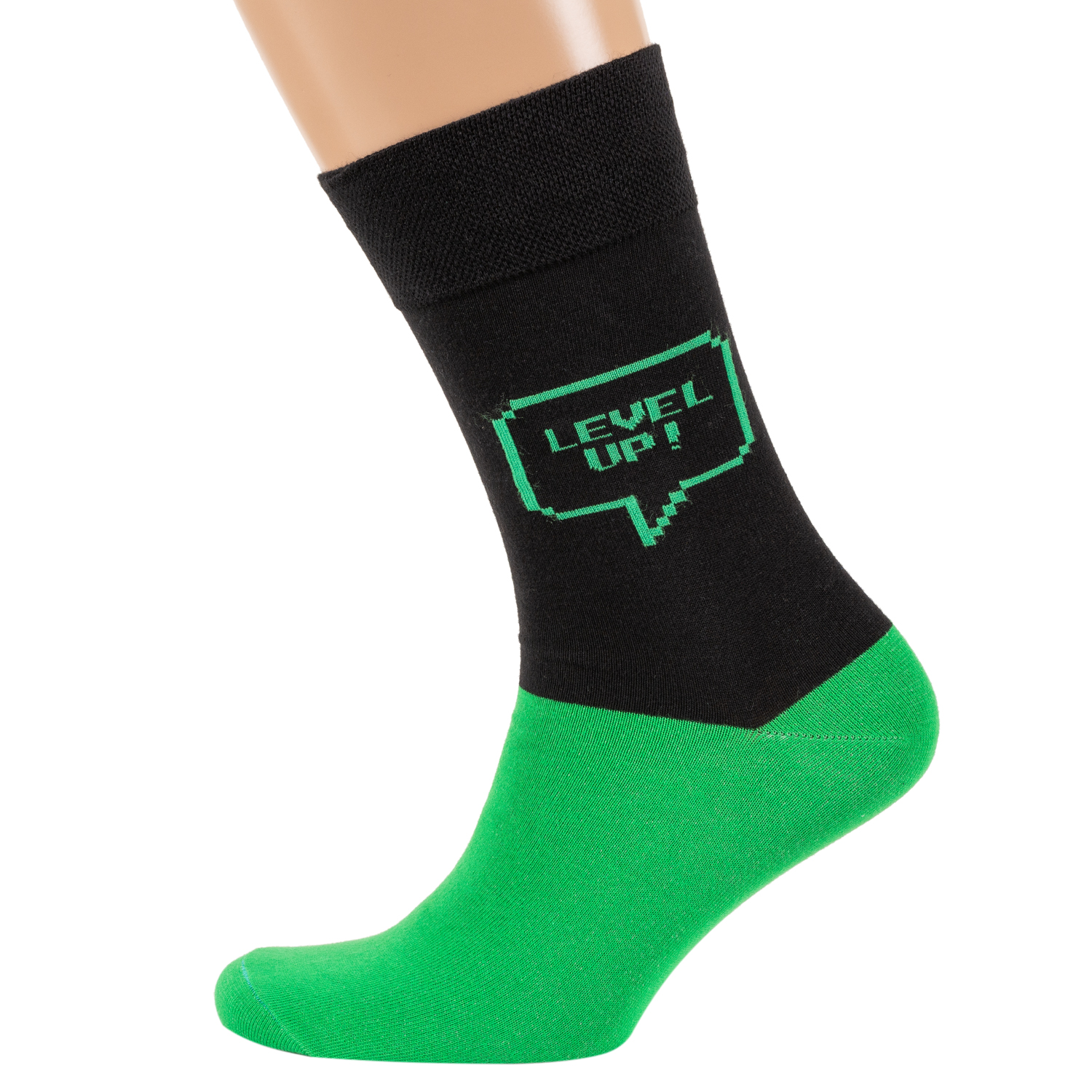 

Носки мужские MoscowSocksClub nm-513 зеленые 44-46, Зеленый;черный, nm-513