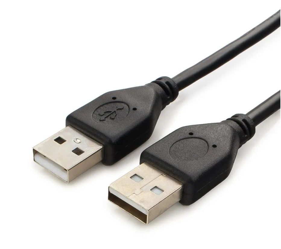 

Кабель NoBrand USB - USB 1.5м, Черный, USB 2.0 AM-AM
