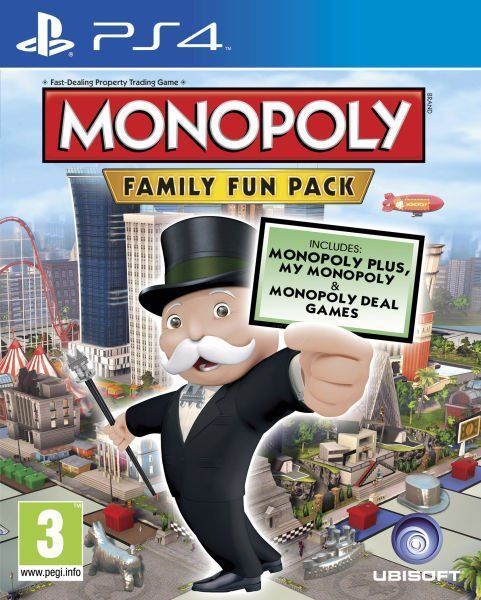

Игра Monopoly Family Fun Pack Русская Версия (PS4), Monopoly Family Fun