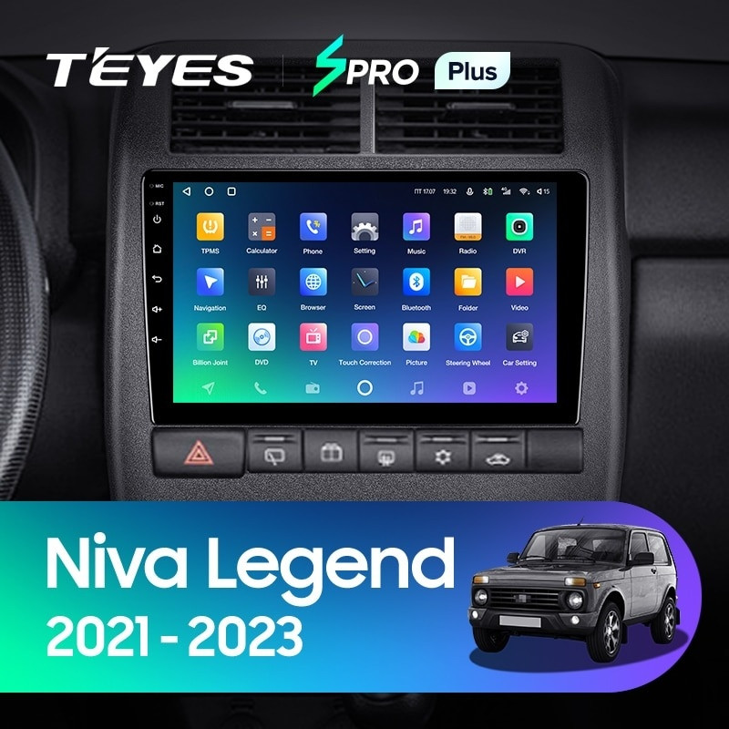 Штатная магнитола Teyes SPRO Plus 464 LADA Niva Legend 2021-2023 3350000₽