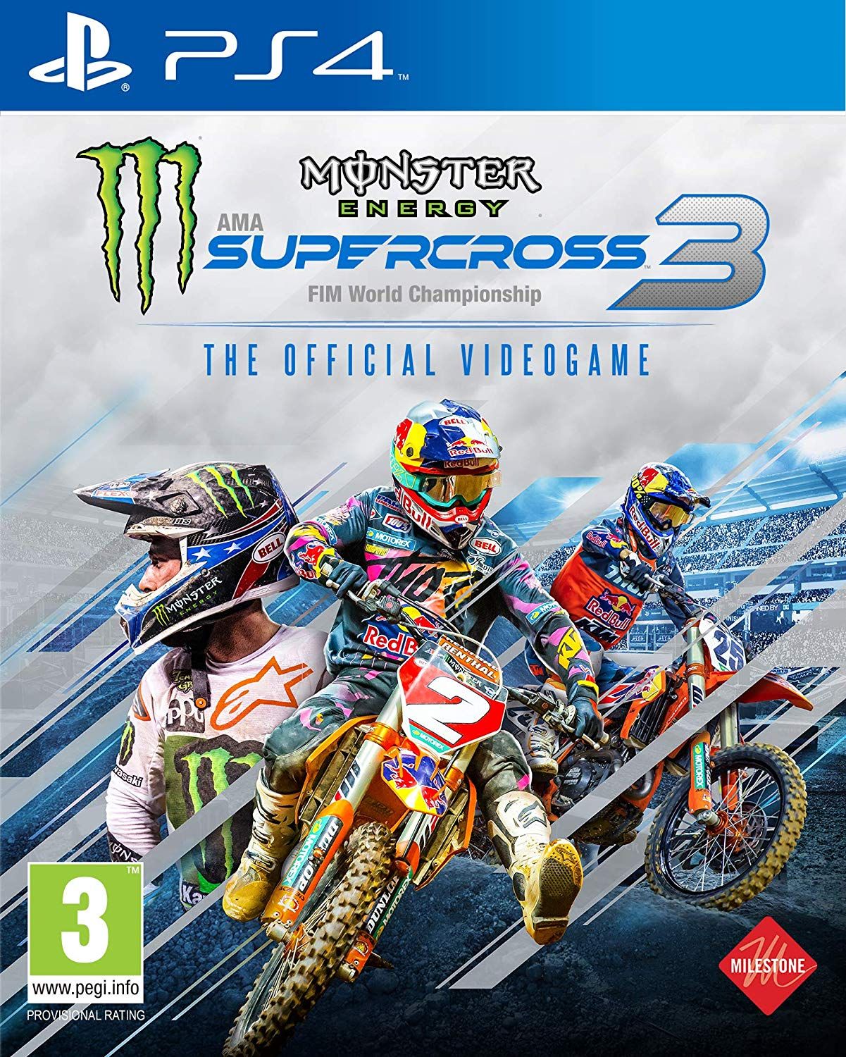 фото Игра monster energy supercross 3 (ps4) milestone