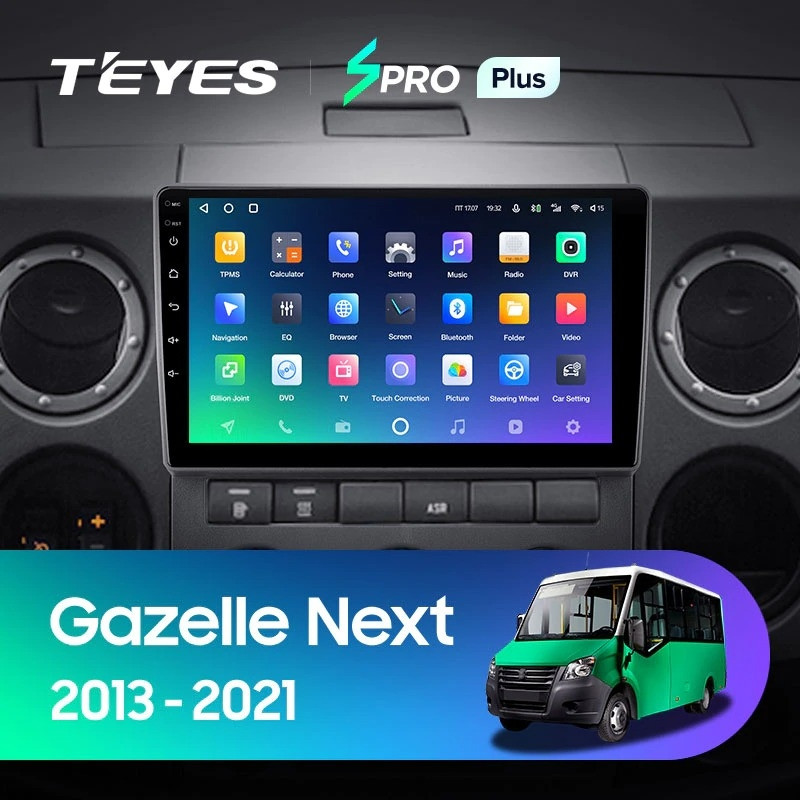 Штатная магнитола Teyes SPRO Plus 432 GAZ Gazelle Next 2013-2021 F3 3415500₽