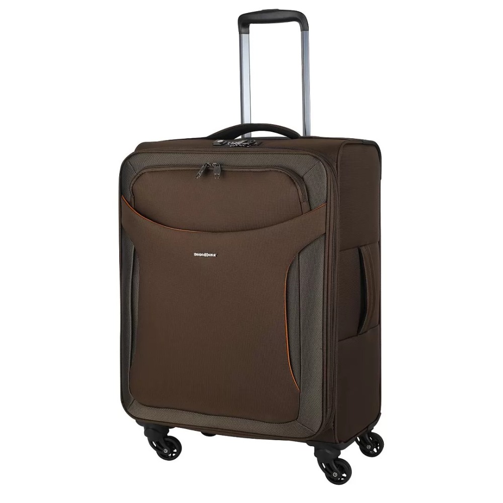 

Чемодан унисекс Eberhart Pulse коричневый, 65x44,5x26 см, Pulse
