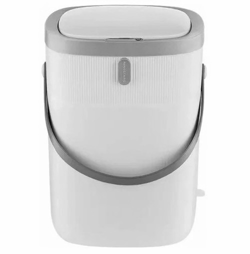 Мусорное ведро Ninestars Foot Sensor Trash Can 12L DZT-12-36SJT Gray