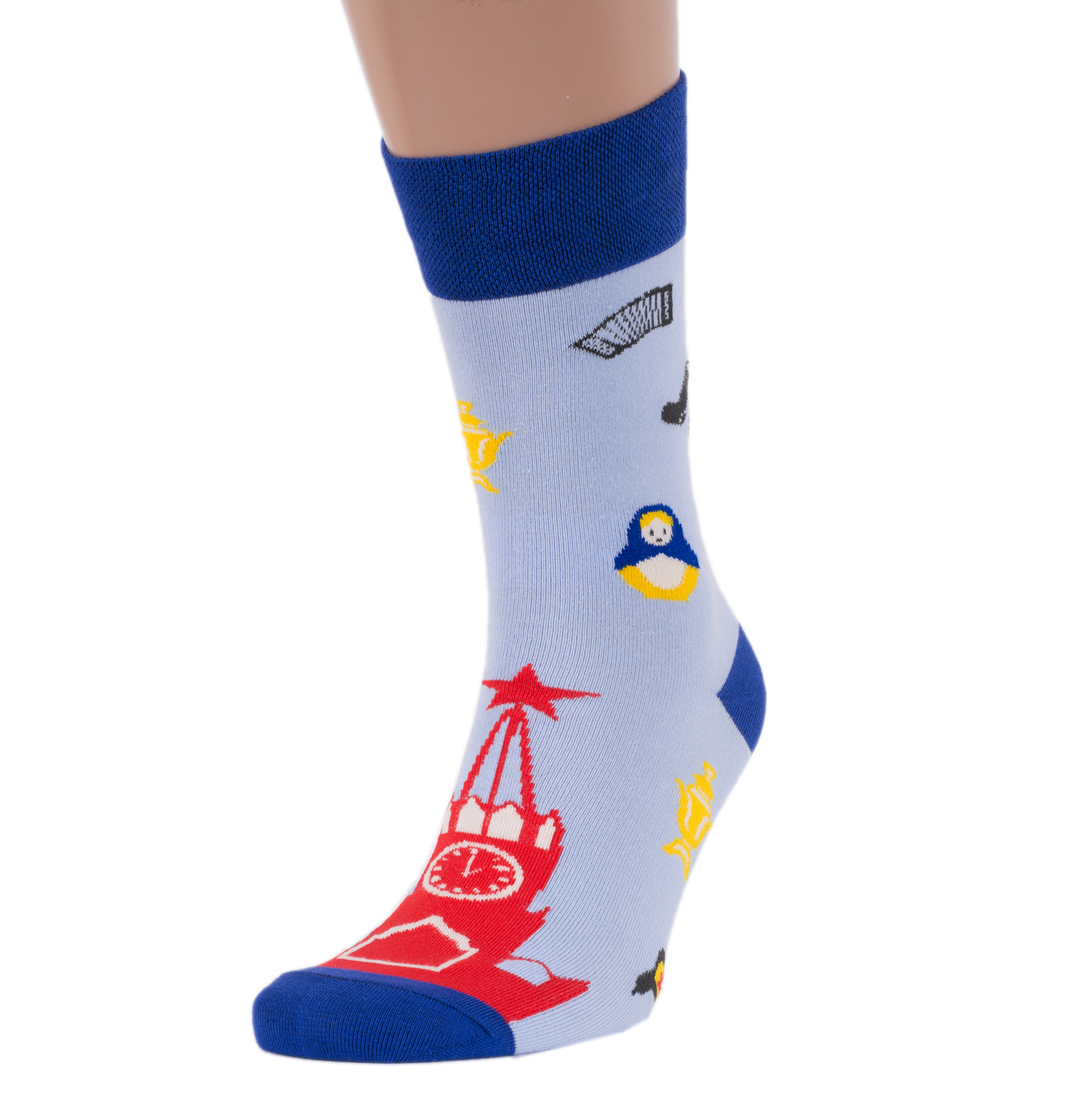

Носки мужские MoscowSocksClub nm-71 голубые 38-40, nm-71