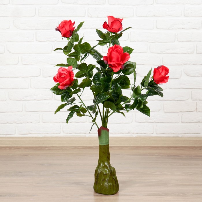 

Куст искусственный "Бутоны роз" 85 см, микс