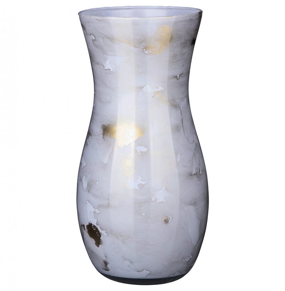 

Ваза для цветов 26 см Franko Claudia golden marble Белая 235877, Claudia golden marble