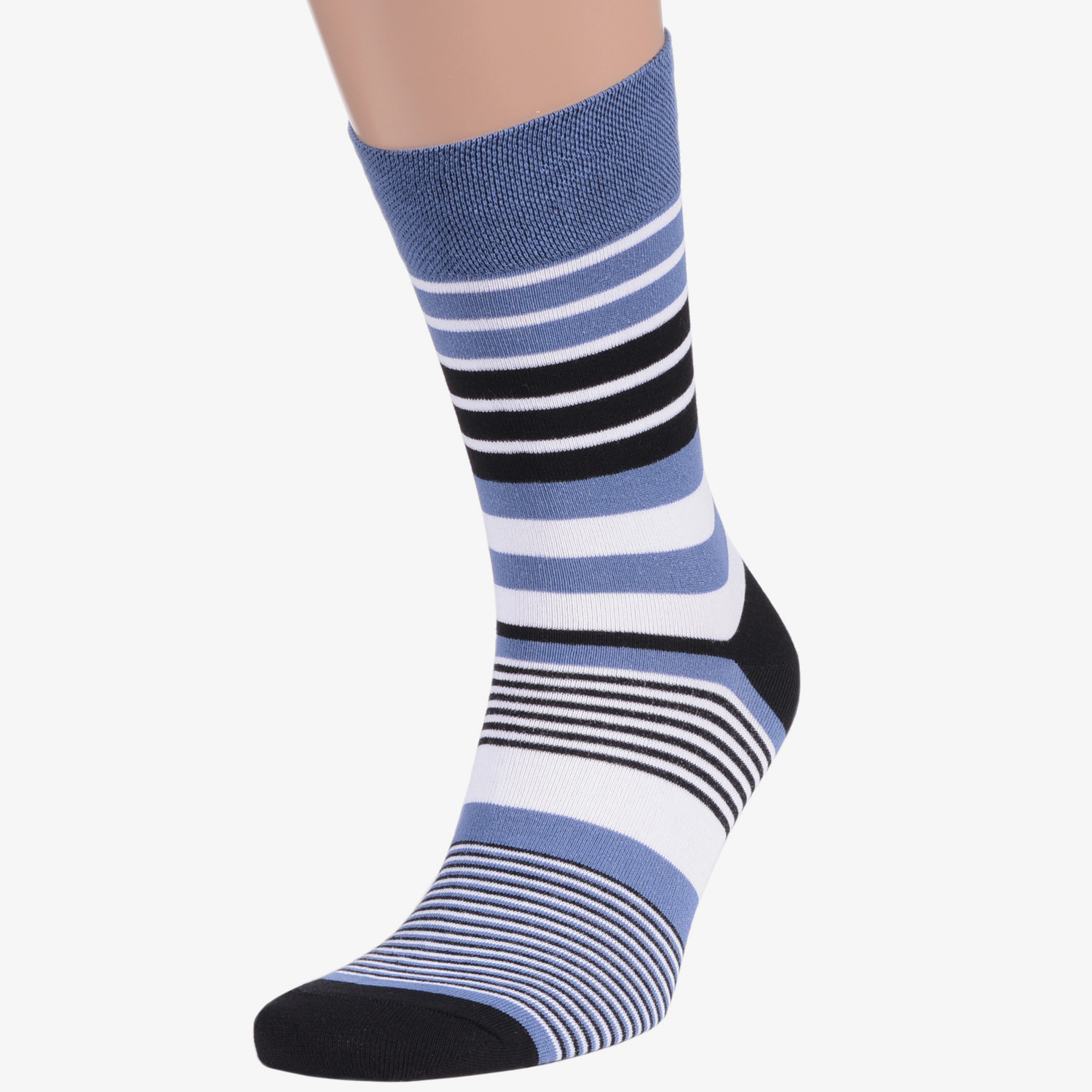 

Носки мужские MoscowSocksClub nm-47 голубые 27 (42-43), Синий, nm-47