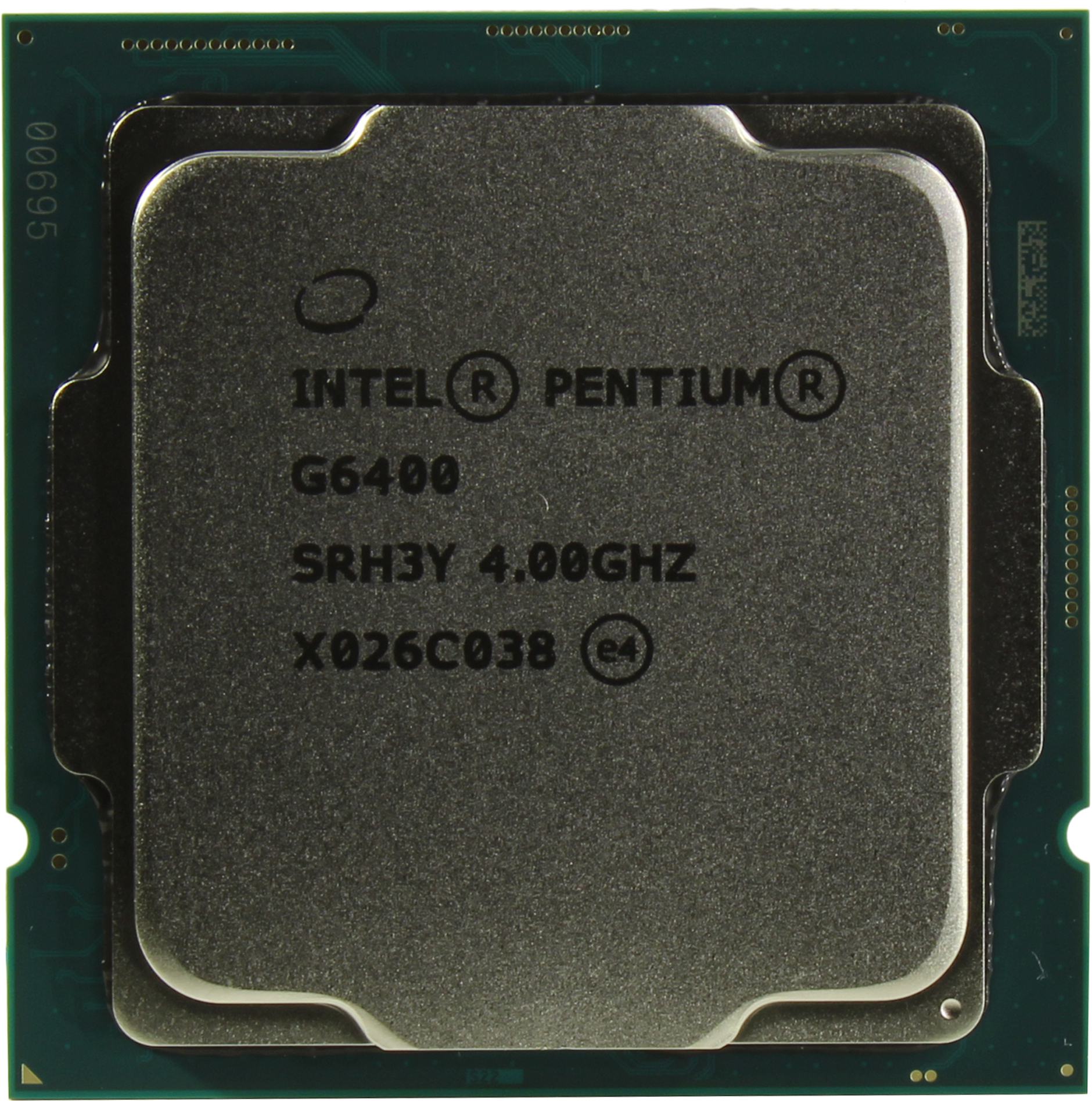 фото Процессор intel pentium gold g6400 lga 1200 box
