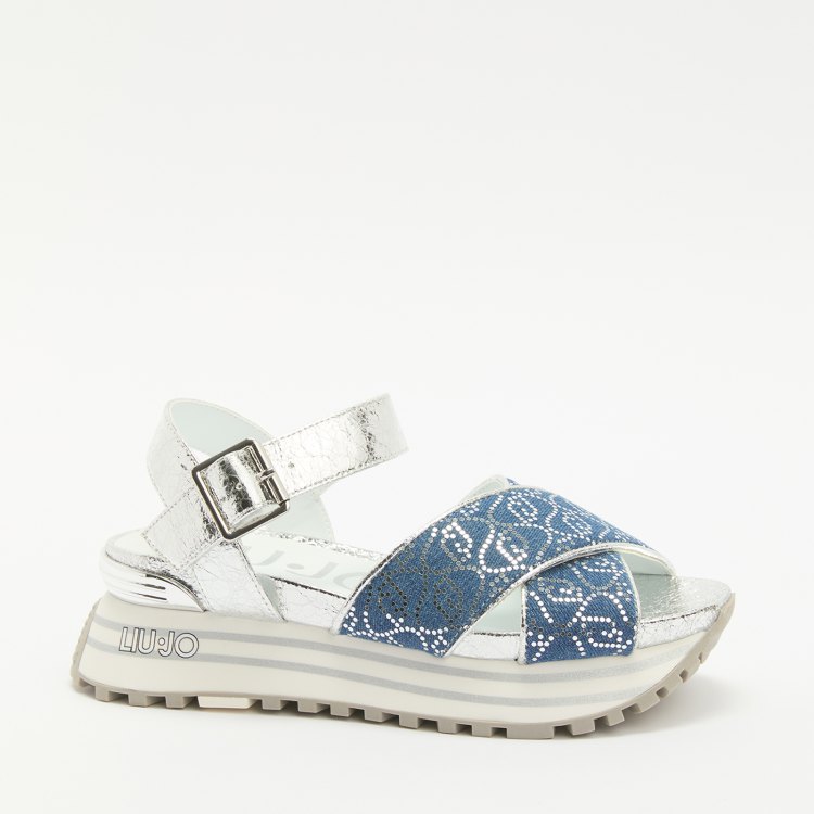 

Босоножки женские Liu Jo BA4105 синие 39 EU, Синий, BA4105
