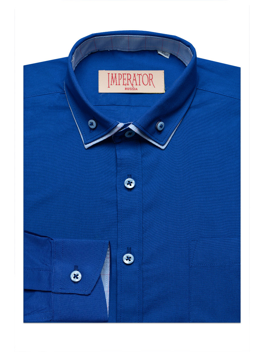 Рубашка детская Tsarevich Royal/001, синий, 146