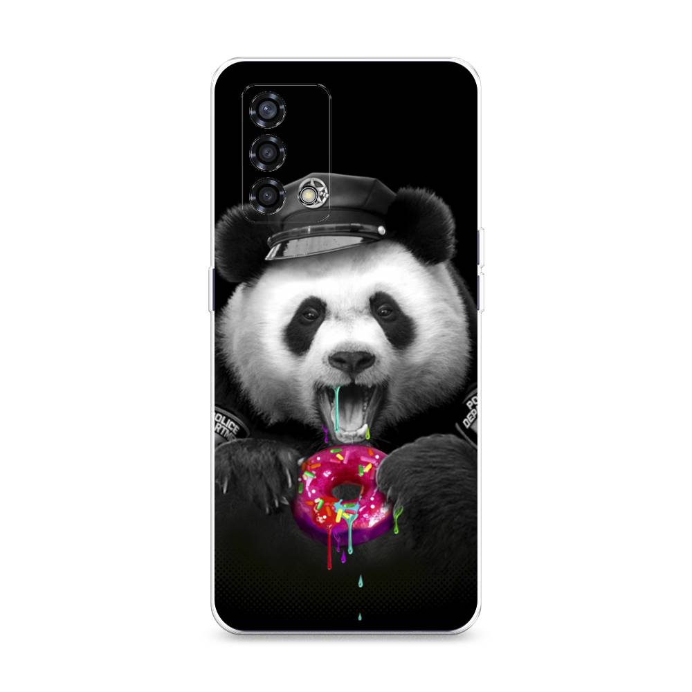 

Чехол Awog на Oppo Reno 6 Lite "Панда police", Разноцветный, 259550-2