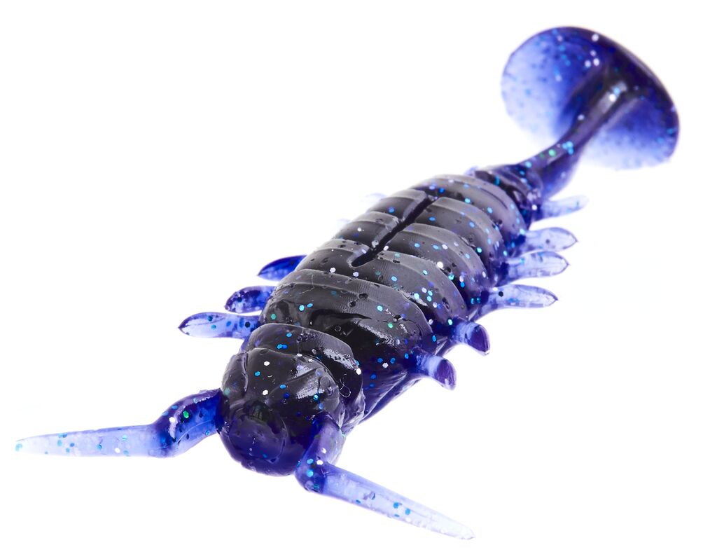 

Силиконовая приманка Lucky John Pro Series Alien Bug 38,1 мм, T52, 10 шт., Синий, Pro Series Alien Bug