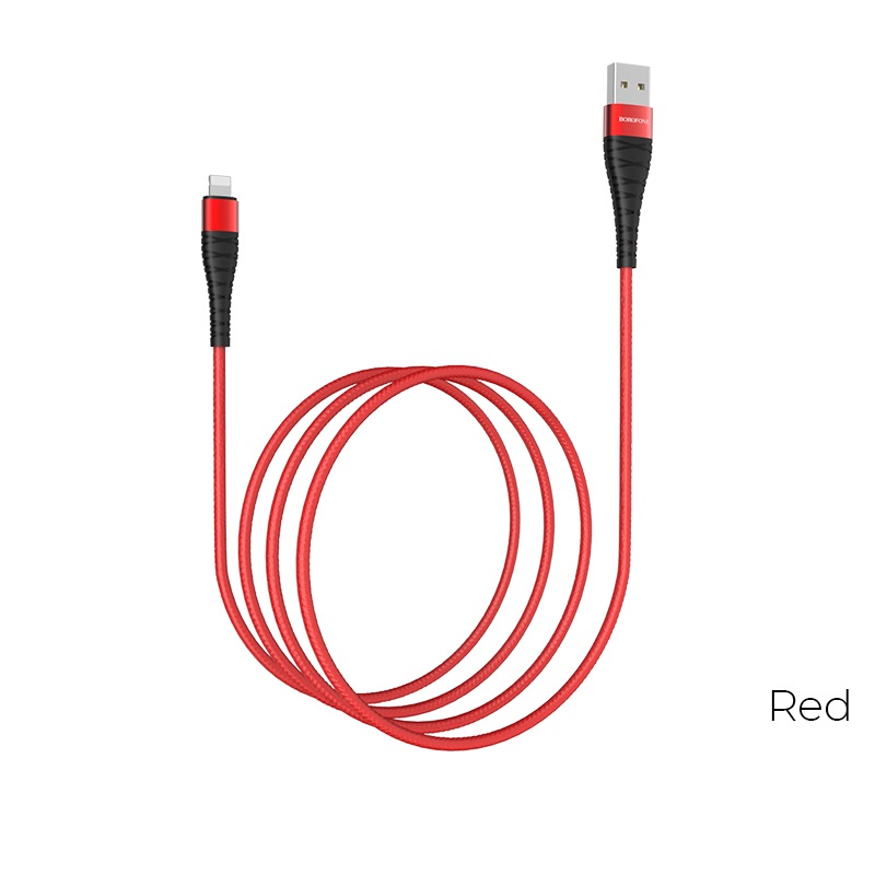 

Кабель usb - usb Borofone 1 м красный