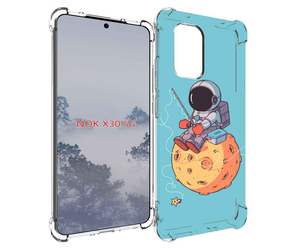 

Чехол MyPads астронавт ловит звезду для Nokia X30 5G, Tocco