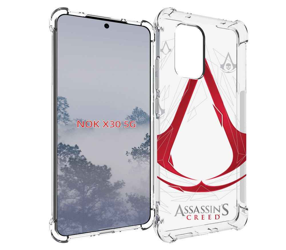 

Чехол MyPads ассасин-крид-знак для Nokia X30 5G, Tocco