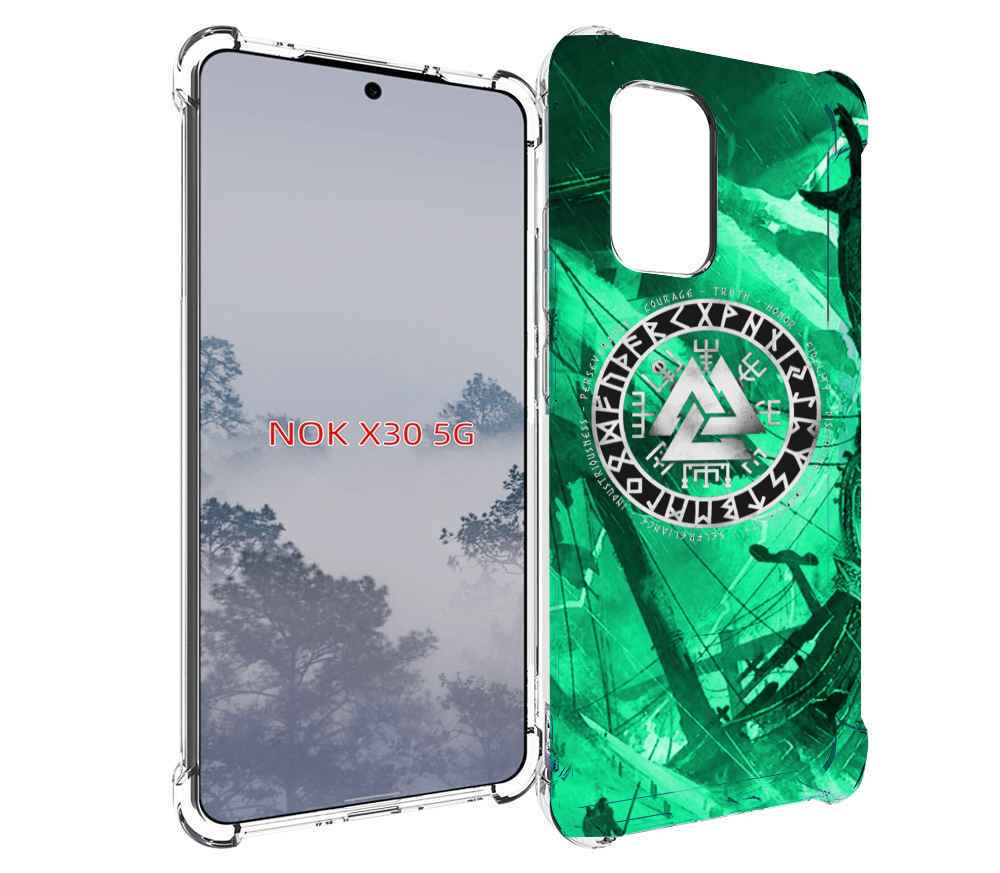

Чехол MyPads ассасин-крид-2020-рагнарек мужской для Nokia X30 5G, Tocco