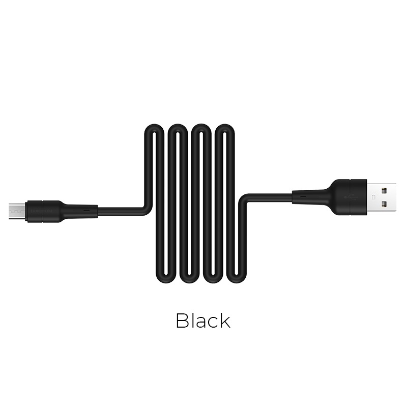 

Кабель usb - usb Borofone 1 м черный