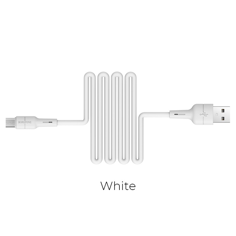 

Кабель usb - usb Borofone 1 м белый