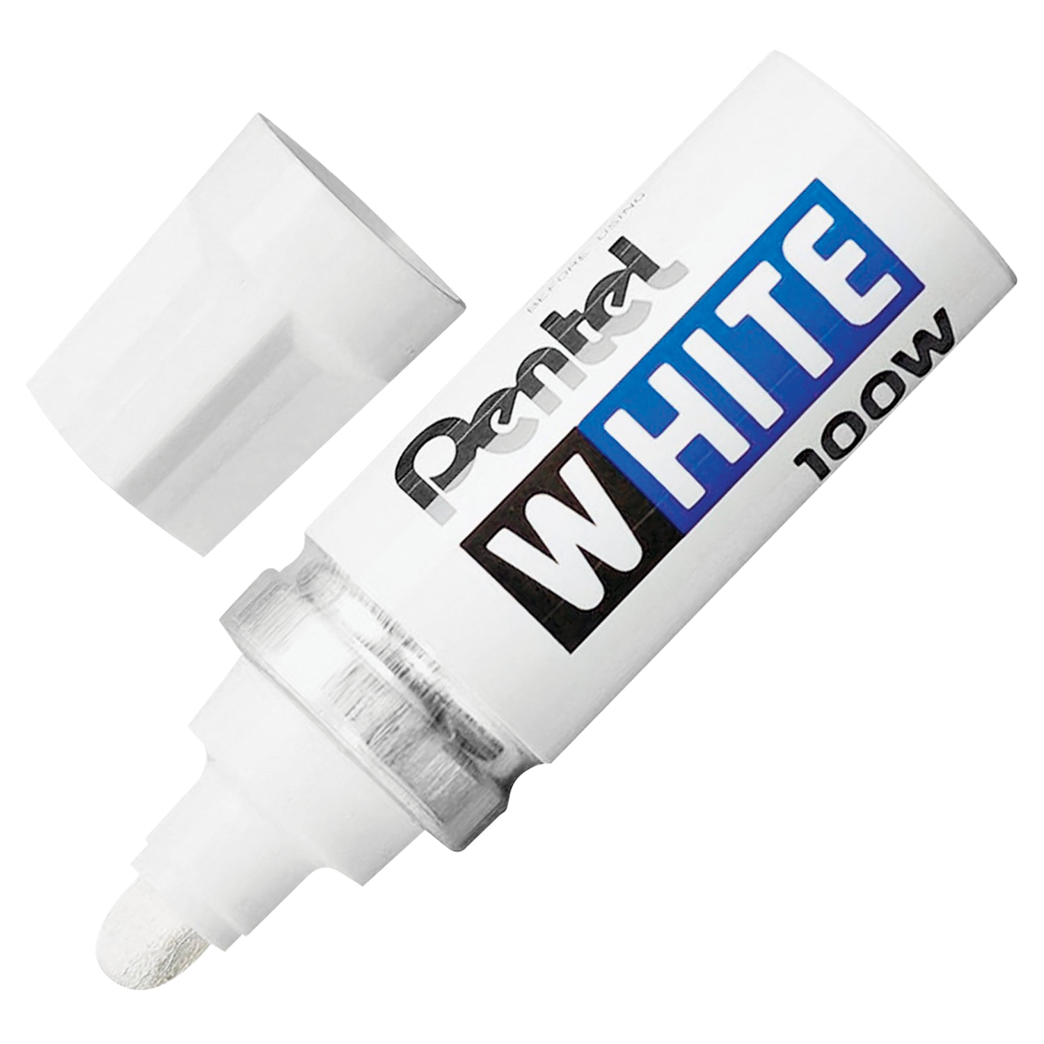 

Маркер-краска лаковый PENTEL (Япония) WHITE, 6,5 мм, БЕЛЫЙ длина письма 1200 м 2 шт