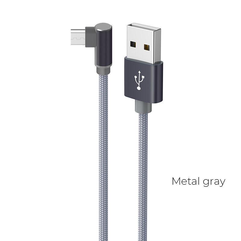 

Кабель usb - usb Borofone 1 м серый