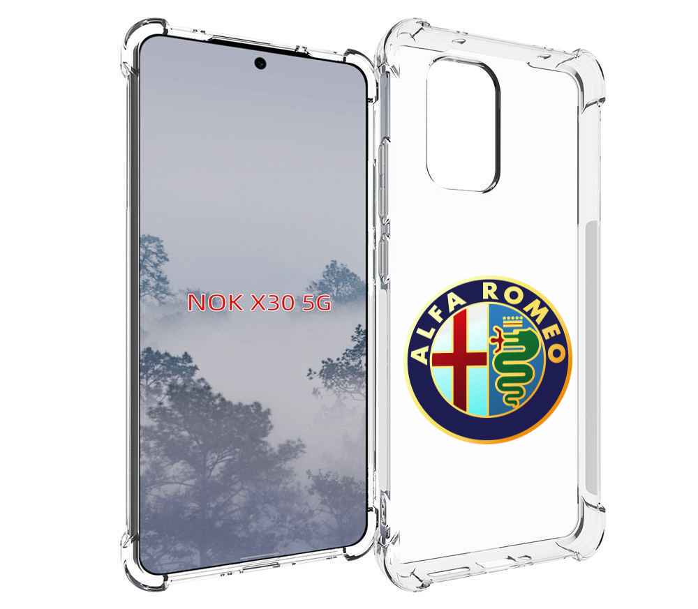 

Чехол MyPads альфа-ромео-2 мужской для Nokia X30 5G, Tocco