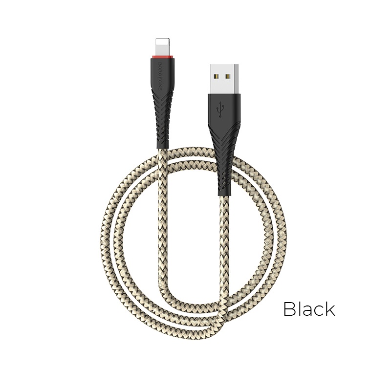 

Кабель usb - usb Borofone 1 м черный