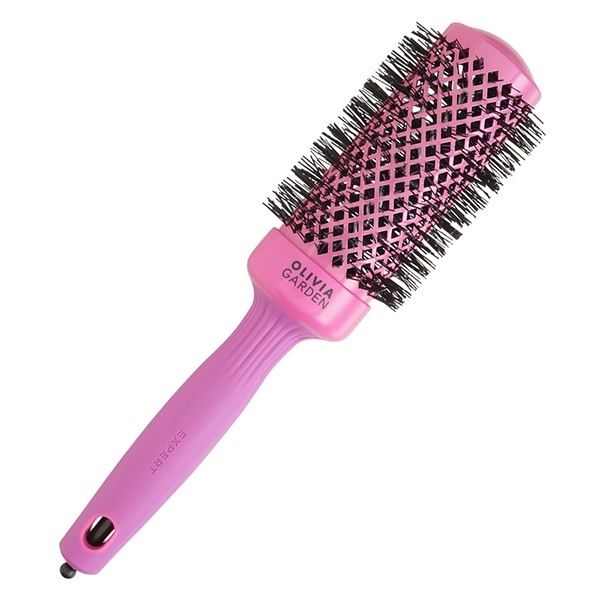 Брашинг для укладки волос розовый EXPERT BLOWOUT SHINE Pink 45 мм термобрашинг olivia garden expert blowout speed xl wavy bristles white